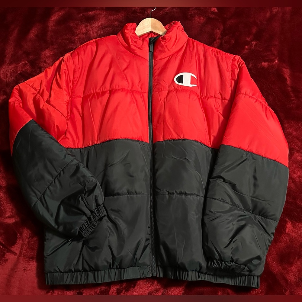 Champion Puffer Jacket!!!! Worn Once - image 1